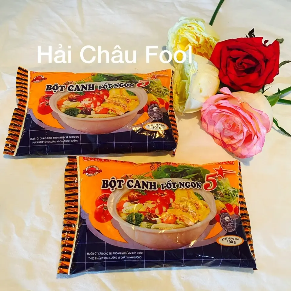 Bột Canh I-Ốt Hải Châu gói 190g Mới DATE MỚI