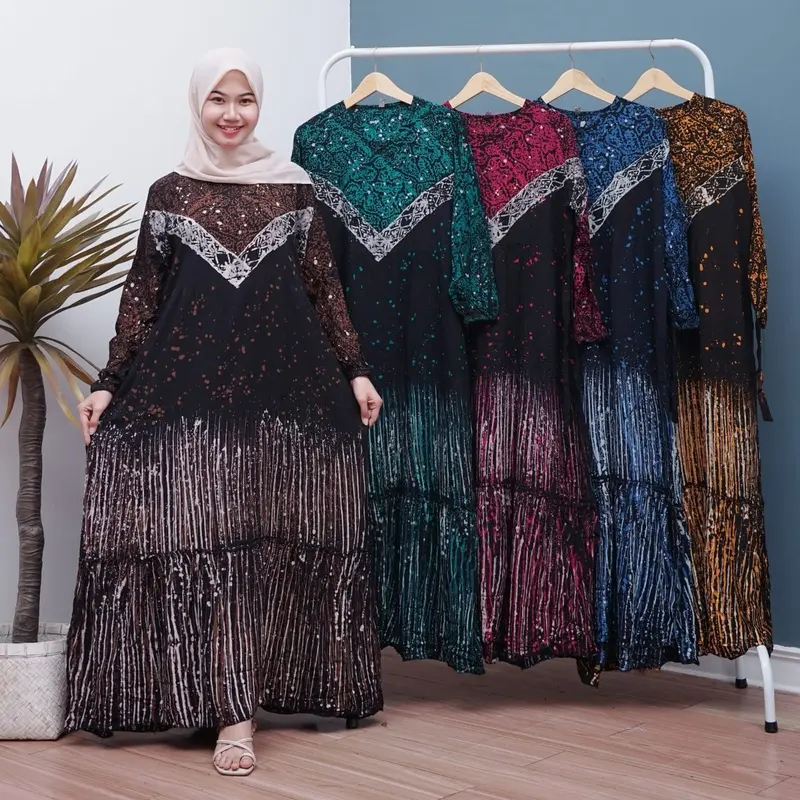 Gamis rayon cap malaman Dress 0
