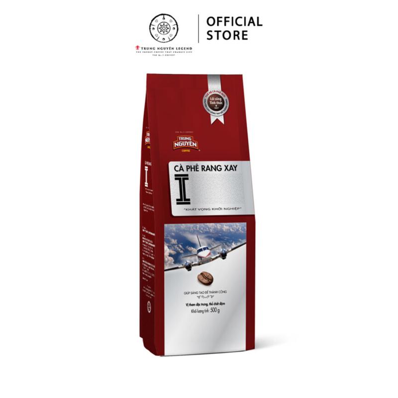 Trung Nguyên Legend Coffee, Cà phê rang xay I (Khát vọng) - Bịch 500gr Cafe cafe  trung  nguyên  pha  phin