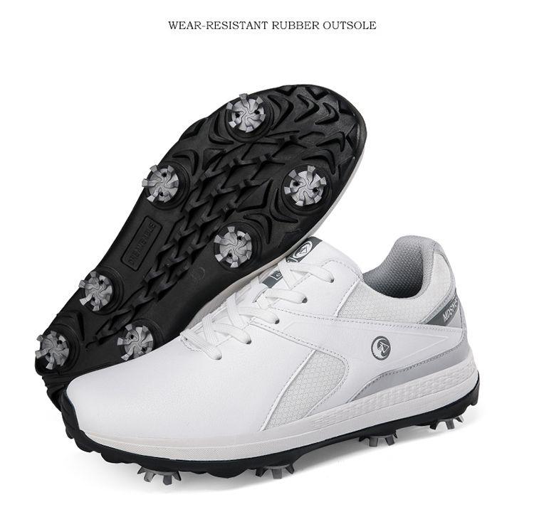 Product Introduction of Foreign Trade Wear-Resistant Men's Shoes Outdoor Leisure Sneaker Comfort Trend Breathable Men's Golf Shoe Shock Absorption Non-Slip Xz25057 24