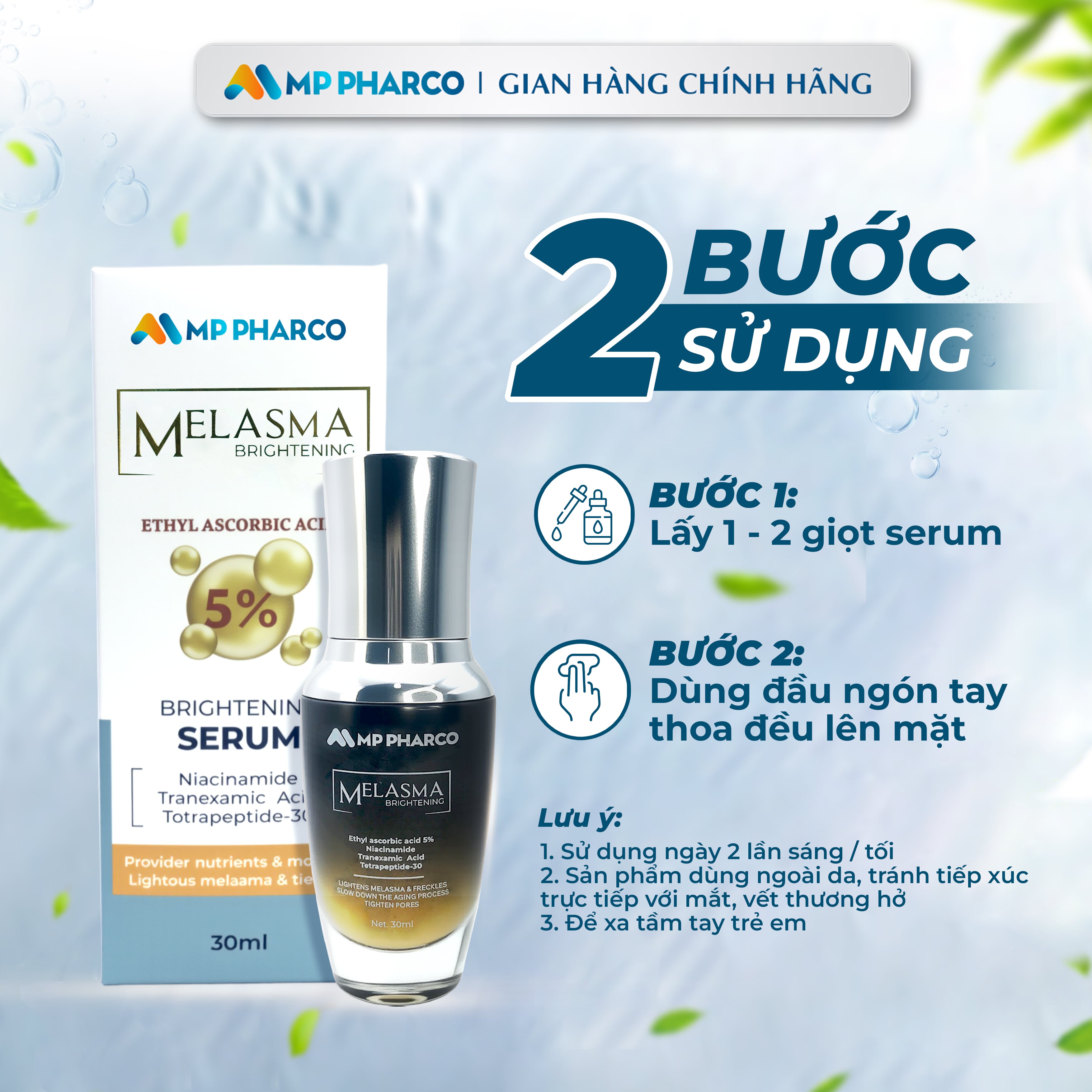 K57 Serum MELASMA Mppharco 30ml - Dưỡng Ẩm & Làm Đẹp Da - Dưỡng Ẩm Da dành cho da nám
