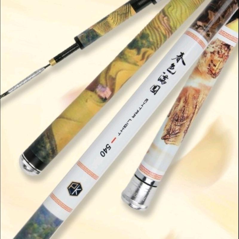  Cần Câu Tay Hưng Đạo Vương Trần Quốc Tuấn - Độ cứng 6H - Tặng 1 Ngọn +  Bảo Hành 2 Lóng Trọn Đời Trừ Gốc 