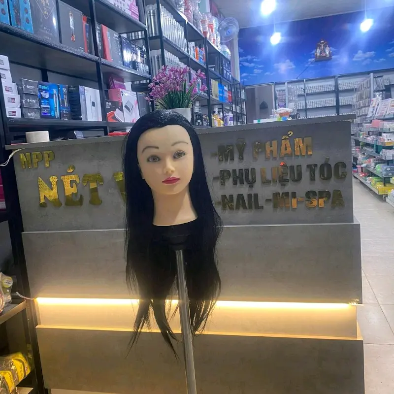 Đầu ken tập cắt tóc nữ dễ sử dụng chịu nhiệt nhẹ 2