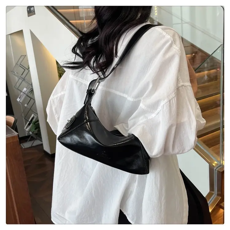 Túi kẹp nách da Pu thời trang bazic Bag Lady Nữ