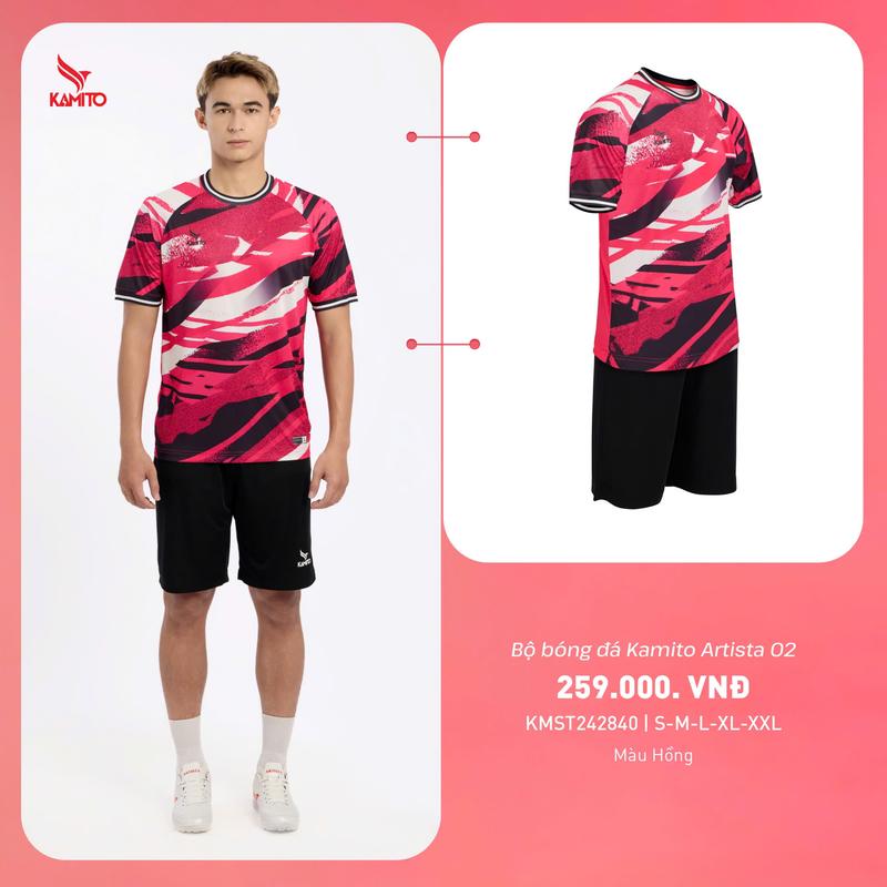 Product Introduction of Bộ Quần Áo Bóng Đá Kamito Artista 02 Chính Hãng - Sport - Trang Phục Nam - Đá Banh - Chạy Bộ - Tập Gym 10