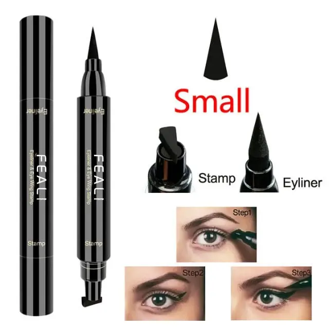 FEALI Eyeliner Stamp 2in1 Waterproof Liquid Duo Eyeliner Wing With Stamp 3
