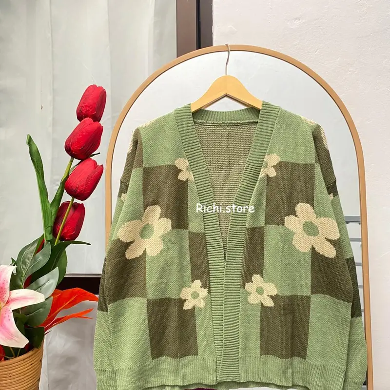 camelia outer rajut flowers terbaru 5