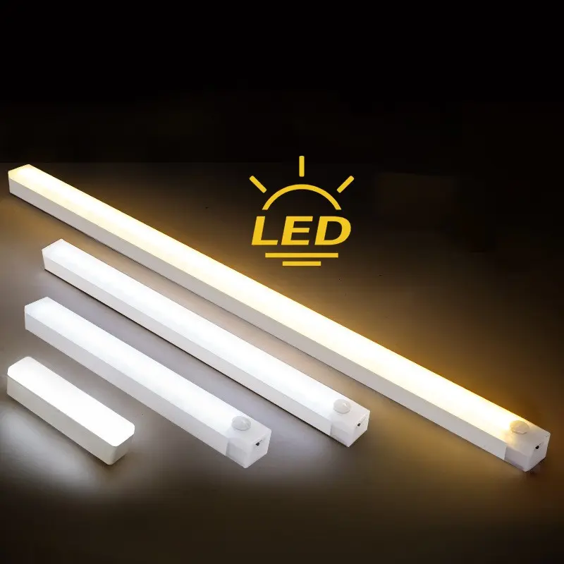 {JHUF} Wireless  Rechargeable LED Motion Sensor Night Light for Kitchen,