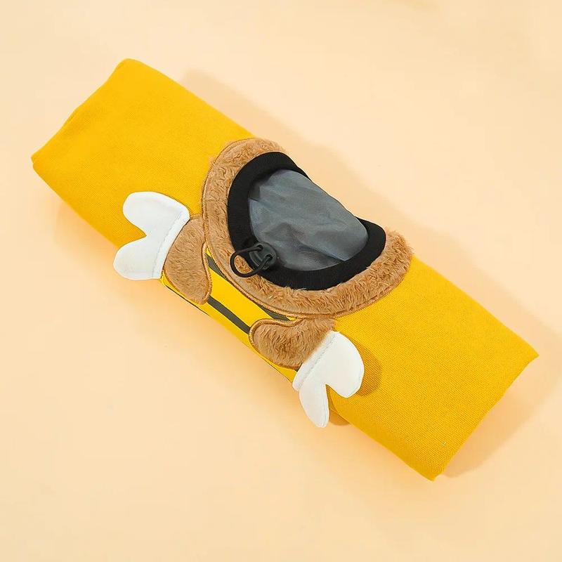 Product Introduction of Pet Canvas Shoulder Bag Lion shaped Cat Tote Bag Comfortable Pet Tote Bag Pet Shoulder Bag Portable Outdoor Cat Tote Bag 22