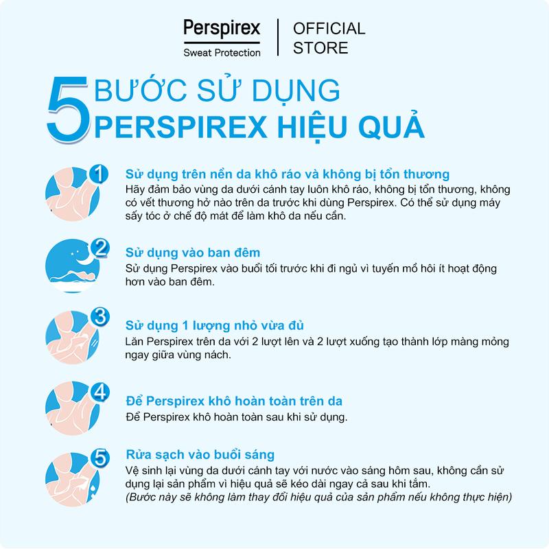 Lăn khử mùi Perspirex Original 20ml: Dành Cho Da Thường, Hay Đổ Mồ Hôi ở cả Nam và Nữ 3