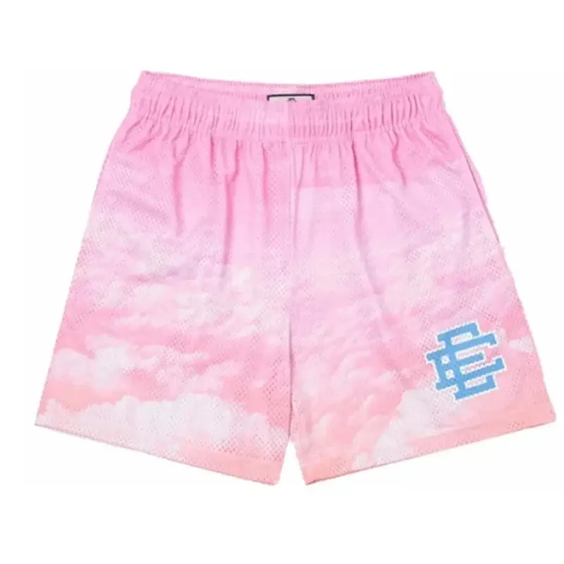 Eric Emanuel EE Basic Short NEW YORK CITY SKYLINE 2024 summer casual shorts fitness sweatpants gym workout mesh Sport shorts men Menswear Human Tropical
