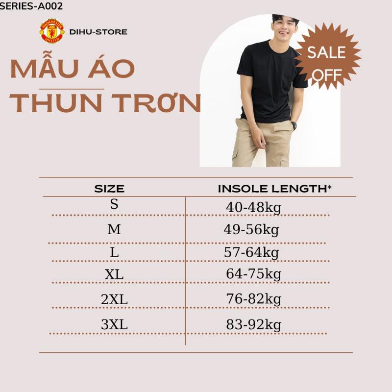 Áo Thun Nam trơn Cổ Tròn Cao Cấp phông Tay Ngắn, chất cotton bề mặt vải mềm DiHu store 1