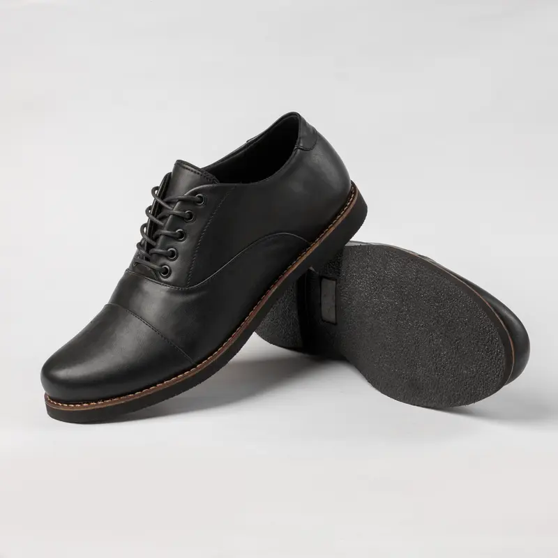 LOTHAR |ManNeedMe x NAZ| Sepatu Pantofel Pria Oxford Shoes Pantopel Formal / Kantor / Kerja ORIGINAL 4