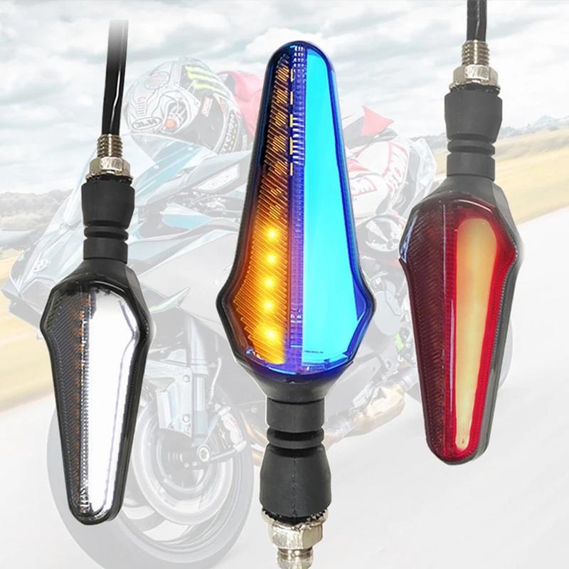 Xi nhan L21 chạy hiệu ứng audi lưỡi kiếm lắp xe điện xe máy ( dùng điện 12v) Phụ Kiện Phụ Tùng