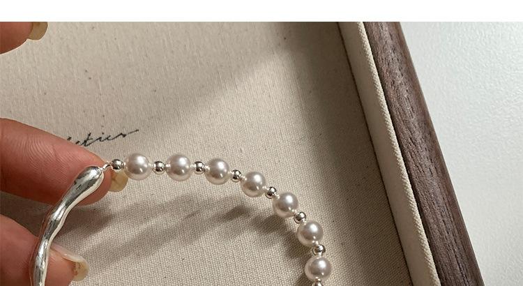 Product Introduction of 2025 New Clear Cold Wind Baroque Pearl Bracelet for Women, Small and Exquisite Handmade, Student Bracelet, Gift for Best Friends tahitian  pearl oriental  pearl 76