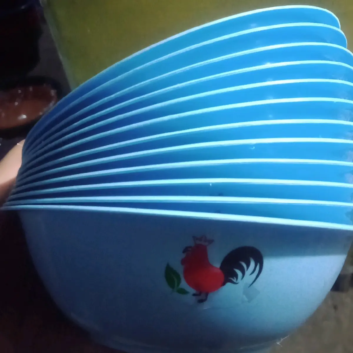 Mangkok Plastik ayam