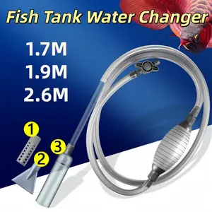 Alat Penyedot Pembersih Akuarium Cleaner Pump Selang Kuras Aquarium Water Change Sifon  Ikan Change Gravel Cleaner