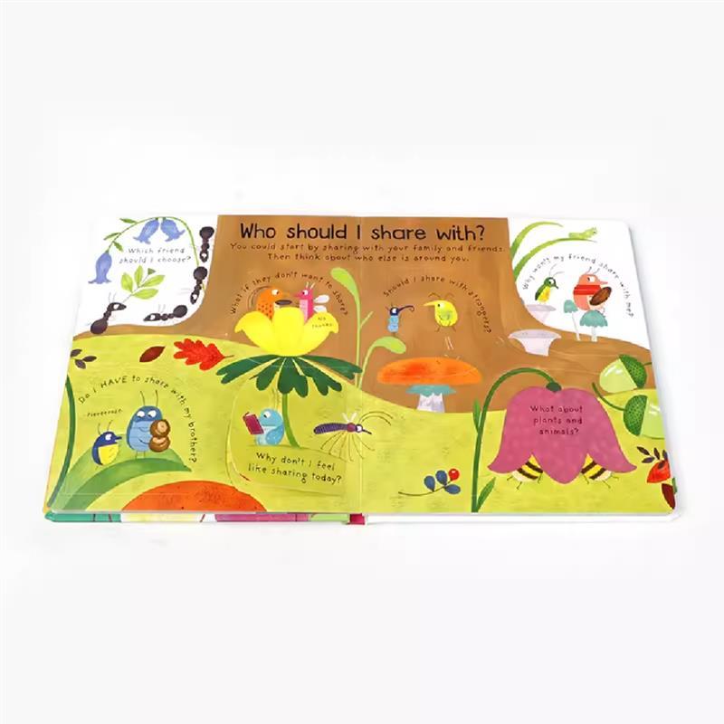 Original Product Usborne Lifttheflap First Questions & Answers Why Should I Share? Kids Books Children Books Board Book 3