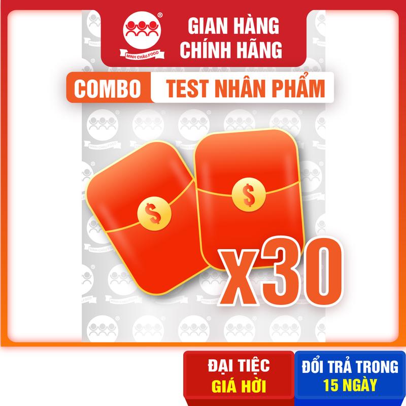 [30 Gói Bất Kỳ] Hộp Quà Bí Ẩn - Chỉ Bán Trên Live Minh Châu Food 0