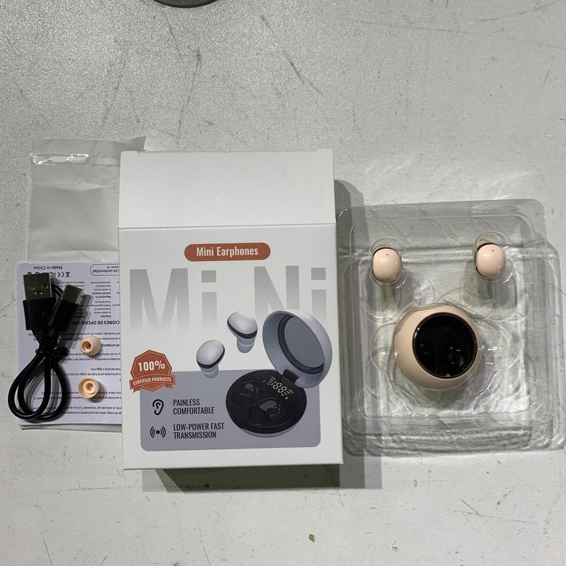 Product Introduction of Wireless Earphone, In-ear Design Earbuds with LED Charging Case, Sweat-resistant Headphones with Built-in Mic for Sports, Work, Travel 3