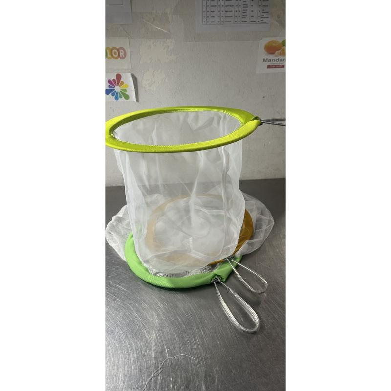1 cây vợt bắt cá, côn trùng 25 cm, có tùng dày, nhiều loại lưới 5