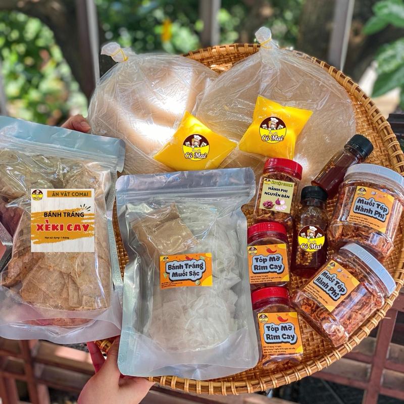 COMBO 14 MÓN Combo Bánh Tráng Phơi Sương 14 Món Comai Đồ Chơi Snack Ăn Vặt
