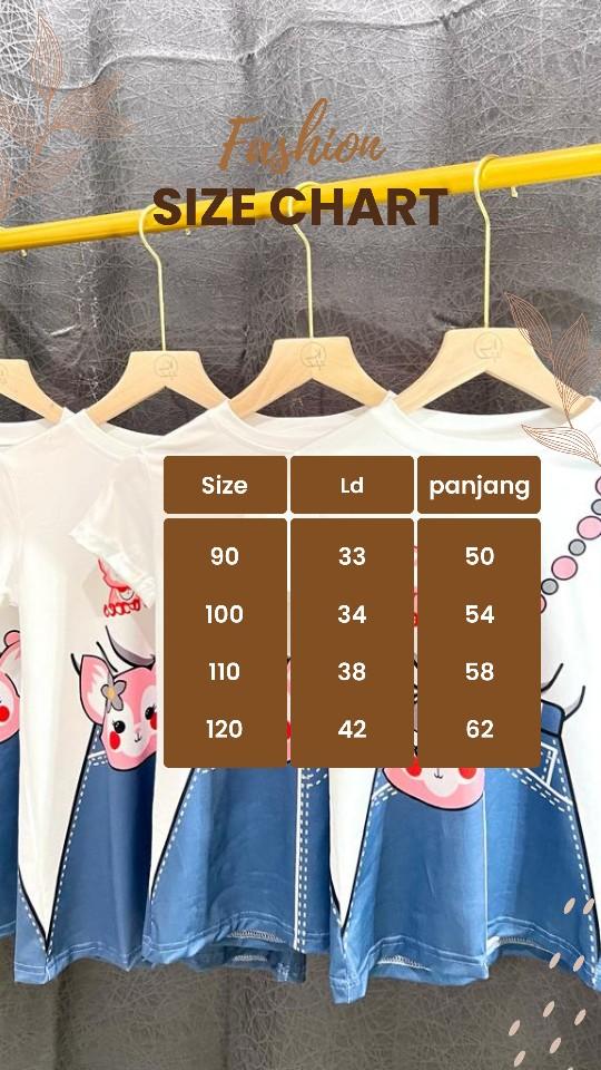 Product Introduction of midi dress kartun anak Santai 2