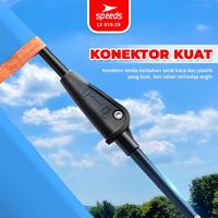 Gambar SPEEDS Tenda Camping Besar Otomatis Portabel Muat 6-9 Orang 2 Pintu Kemah Mendaki Outdoor Kanopi Waterproof 018-29 - 4 HJUABU dari SPEEDS HOME Kab. Tangerang 3 Tokopedia