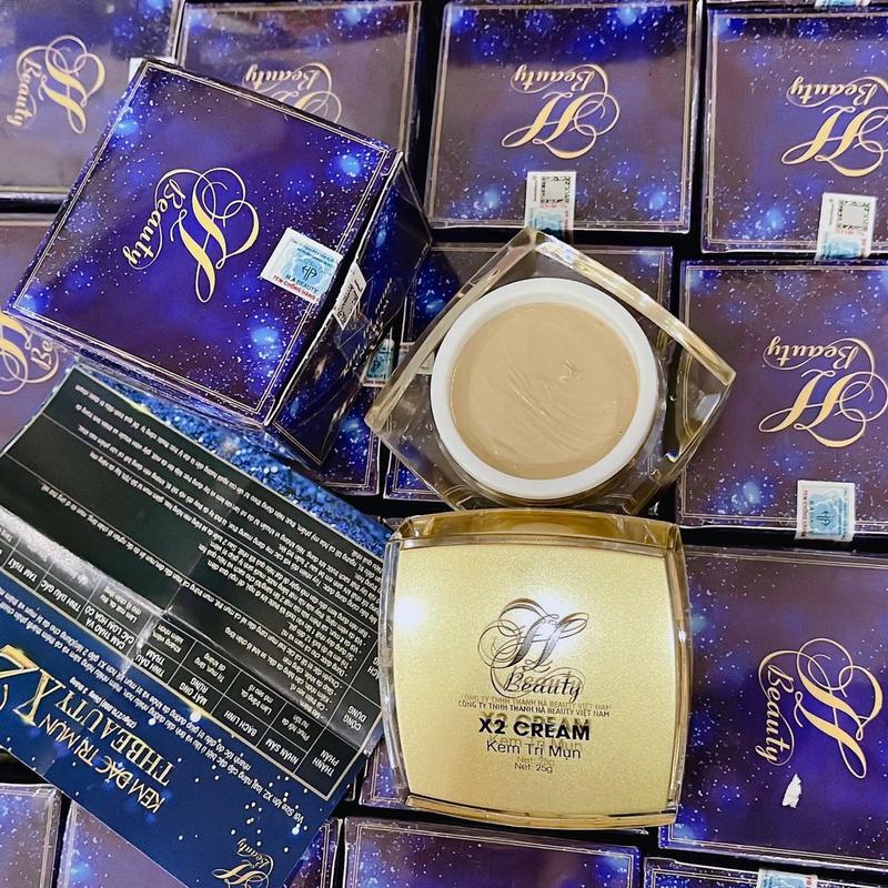 Kem trị mụn x2 Thbeauty sạch mụn mờ thâm sẽ khít lỗ chân lông Skincare Làm Đẹp Da