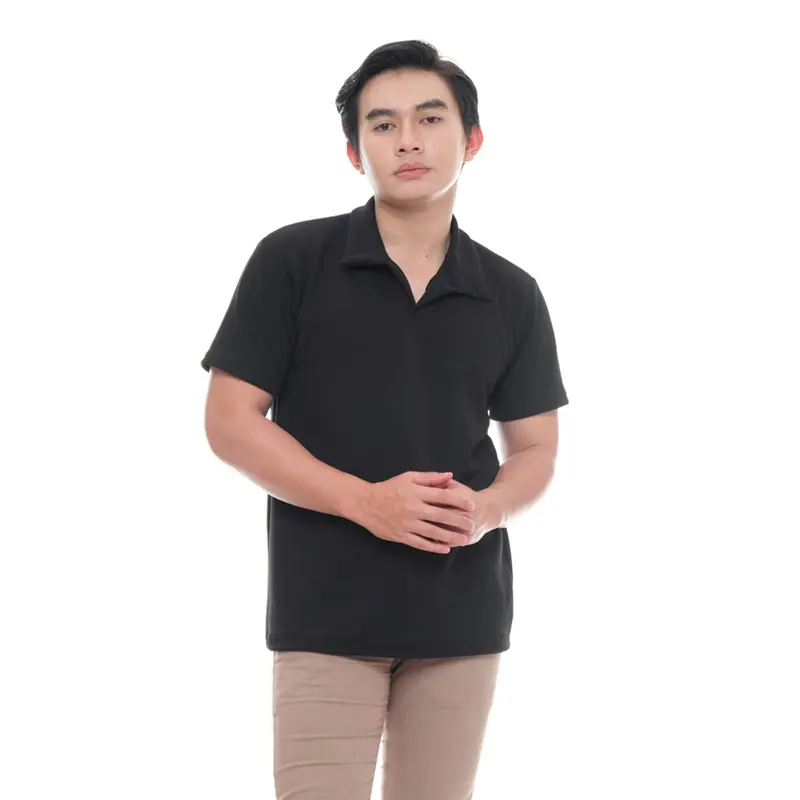 Kaos Polo shirt pria cutting slimfit sunkist knit Likegoods 1