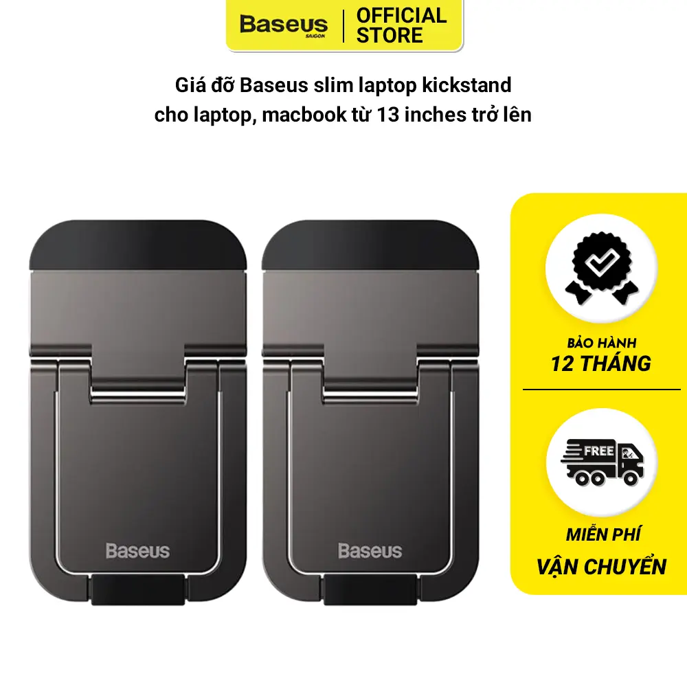 Giá đỡ Baseus slim laptop kickstand cho laptop, macbook từ 13 inches trở lên