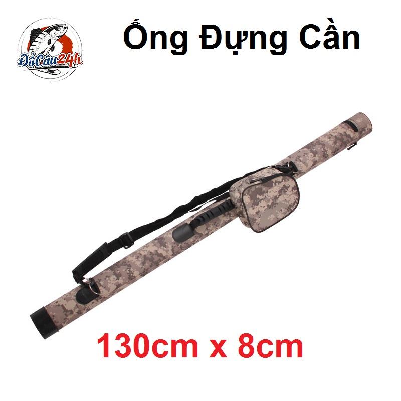 Ống Đựng Cần Câu Đơn Đài Bao Đựng Cần Câu Đài Rằn Ri 1m3 Kèm Túi Đựng Phụ Kiện Bắt Cá Đi Câu 