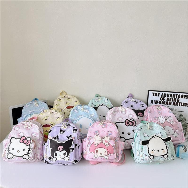 Balo cho bé đi học mầm non mẫu giáo Kuromi Cinnamoroll Melody 0
