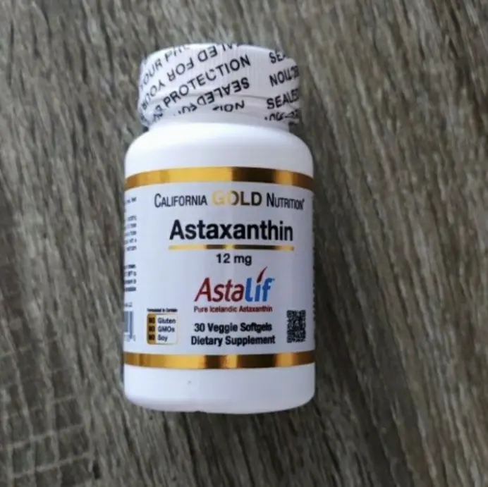 California Gold Nutrition cgn astaxanthin 12mg 12 mg 30 sg