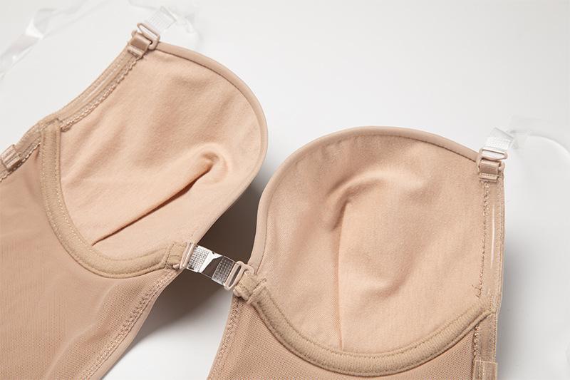 Product Introduction of One-piece bra bodyshaper invisible shoulder halter dress seamless deep V Shapewear Lingerie Lady Compression Women Womenswear Comfort Innerwear 25