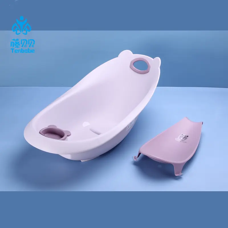 Chậu tắm phi thuyền cho bé kèm giá đỡ dùng từ sơ sinh 5