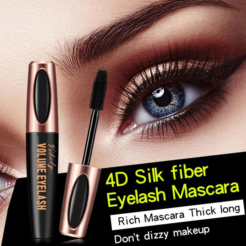 Mascara Làm Phồng Và Uốn Cong, 4D, VIBELY, Màu Đen, Không Thấm Nước, Chống Nhòe, Làm Dài, Xuất Khẩu, Xuyên Biên Giới 2