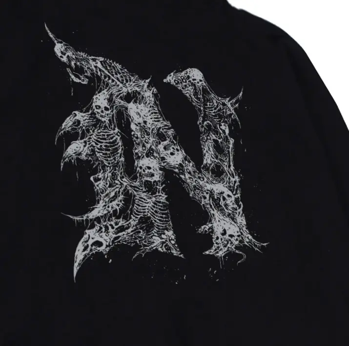 Noisome Sweater Hoodie - Thorn - Hitam High Pria Fleece 2
