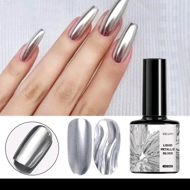 Gel metan bạc chai 8ml Xeijayi _ phụ kiện trang trí nail