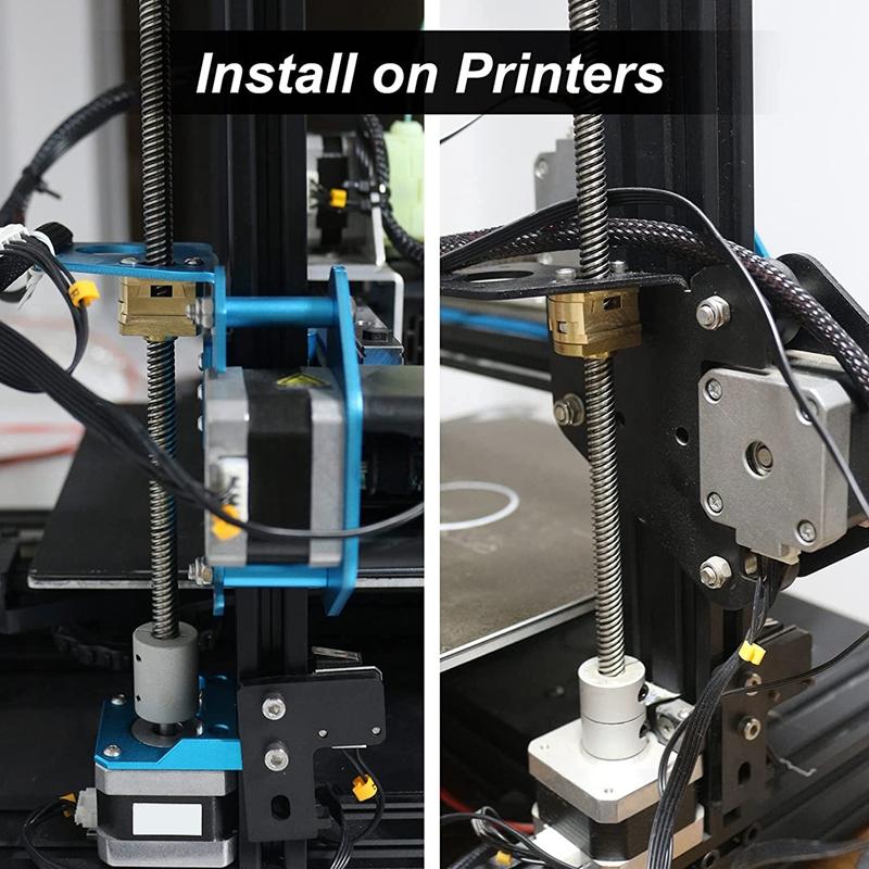 3D Printer Parts Axis Coupler Dual T8 Lead Screw Upgrade Oldham Coupling Kit for Z-Axis BLV Ender3 Oldham Coupling 2