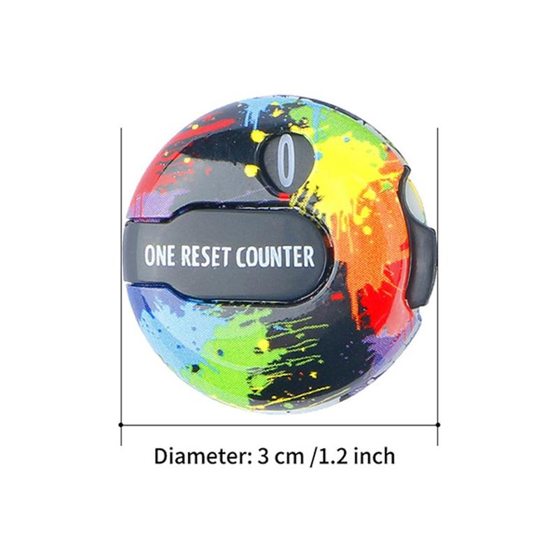 Product Introduction of 1PC Mini Golf Score Stroke Counter Professional Compact Scorer Accurate Golf Score Keeping Device For Golfer Gift Golf Stroke 33