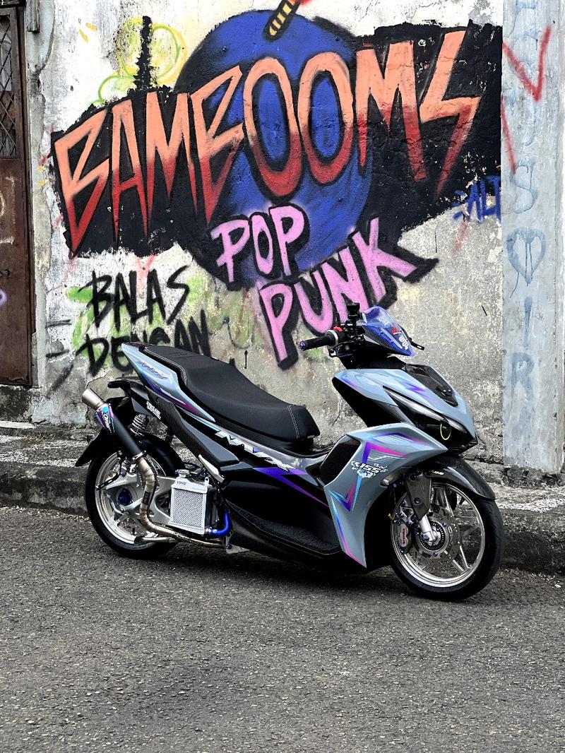 Product Introduction of Knalpot samlong DRS vario aerox beat nmax pcx mio dll original DRS RACING MUFFLER (Grade B) 1