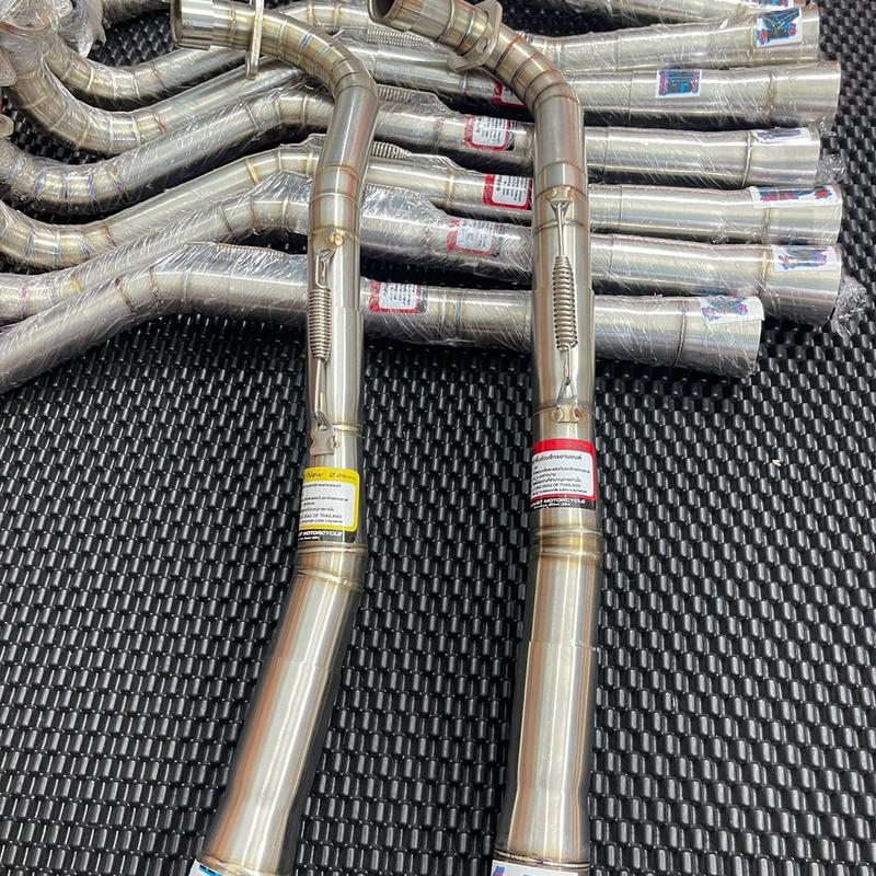 Cổ pô 3 khúc Inox 304 Kingdrag Thái Lan