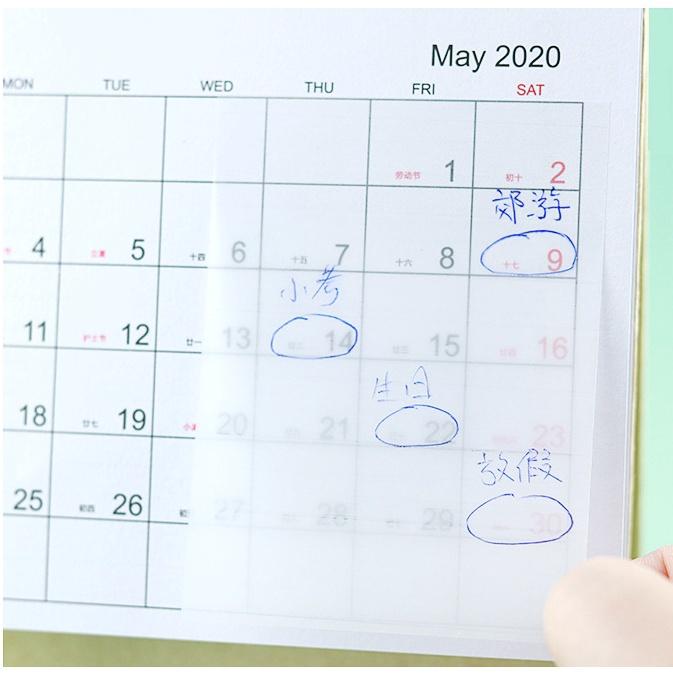 50 Sheets Transparent Sticky Notes Waterproof Memo Pad study planner Stationery Notebooks Office Paper 4