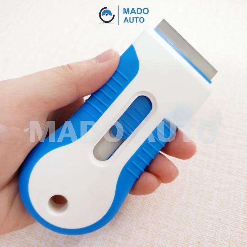 MADO AUTO Dao Cạo Đẩy Keo Vệ Sinh Kính, Cạo Keo Cũ Film Cách Nhiệt Kính Xe Ô Tô 3