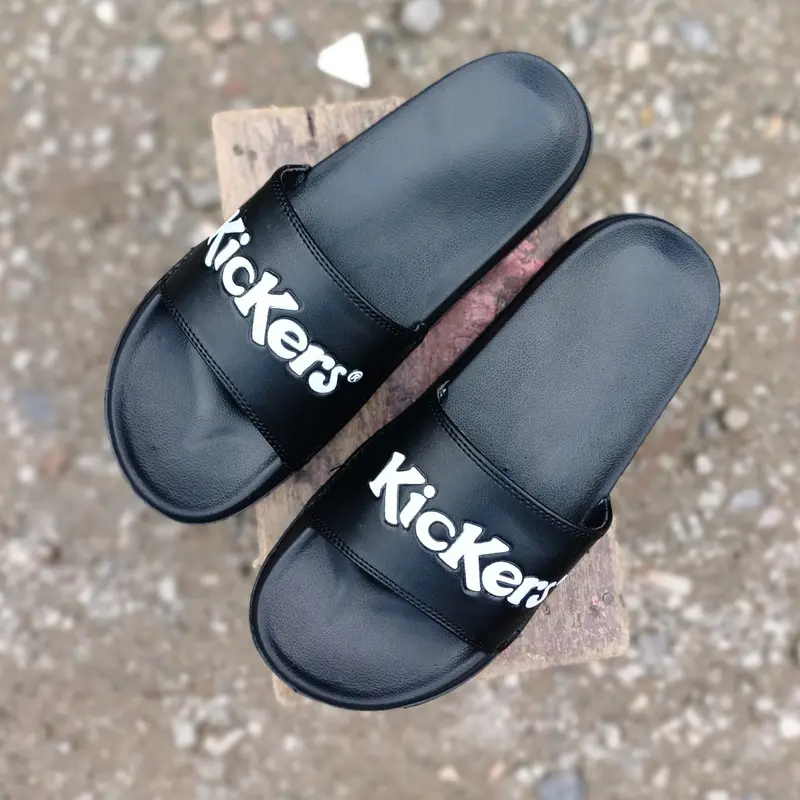 Sandal Pria Slop Big Size 44 45 46 47 48 49 50 Karet Anti Slip Sport Fashion Pria Sendal Casual Lebaran Ukuran Jumbo Shoes priamurah 3