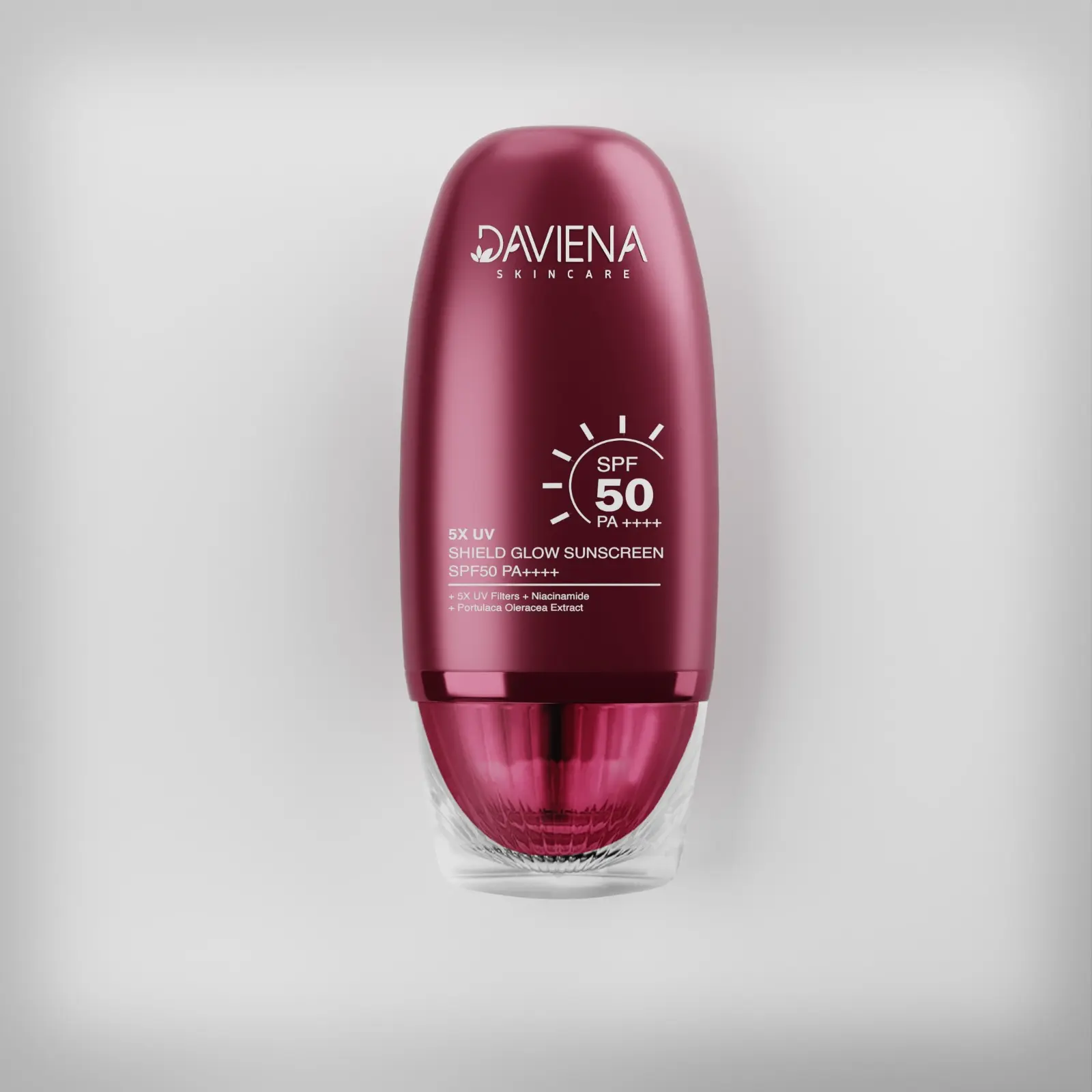 DAPAT 1 ( SPF50 PA++++) 5x UV Sheild Glow Sunscreen 30ml | DAVIENA SKINCARE