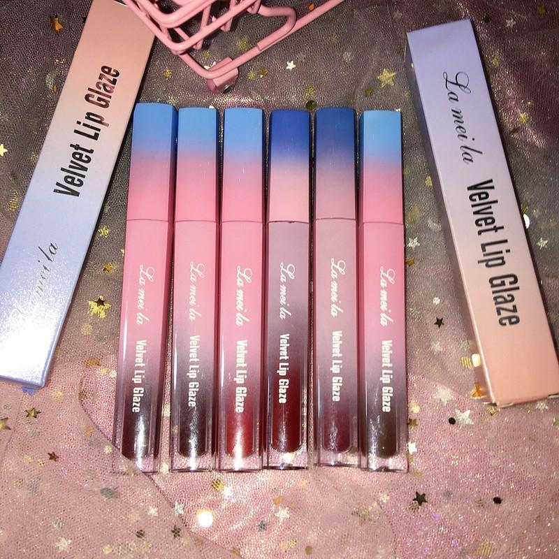Son Kem Lameila Velvet Lip Glaze G6 Mịn Nhẹ Màu Lâu Phai, Son Lameila Velvet Lip Glaze Màu Son Lì 5