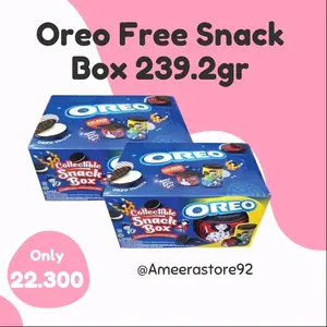 OREO ISI 2 FREE SNACK BOX