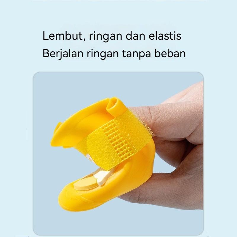 4 Pcs/Set Sepatu Bot Hujan Anjing Kartun Silikon Kucing Boots Tahan Air Anti Slip / Sepatu Untuk Hewan Peliharaan /  Kucing Boots Tebal Anti Slip Anti Ai
